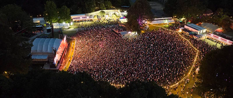 Basement Jaxx Electrifies Crystal Palace Bowl: A South Facing Festival Spectacle!
