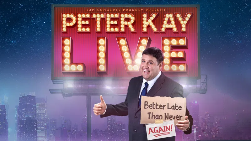 Peter Kay's Hilarious Homecoming: Live Comedy at Newcastle's Utilita Arena