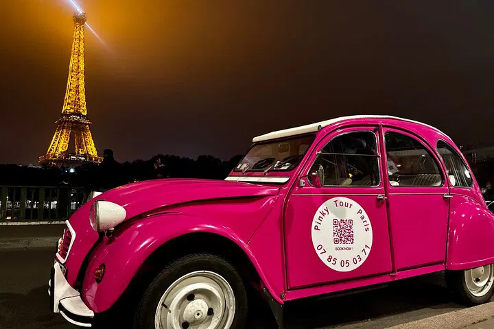 Paris by Night: Champagne & Citroën 2CV Adventure