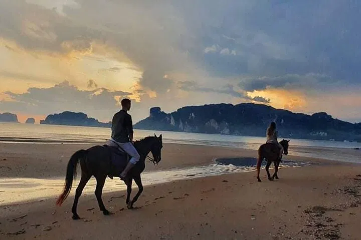 Sunset Horseback Ride & BBQ: Krabi's Romantic Beach Escape