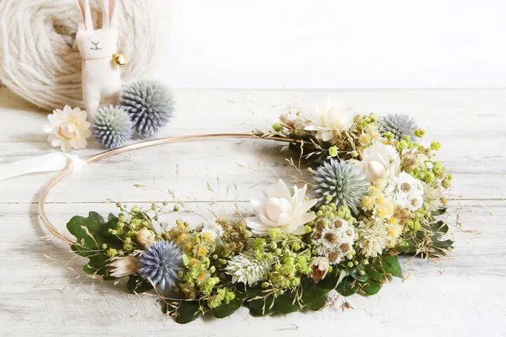 Paris Flower Wreath Workshop: Craft & Create!