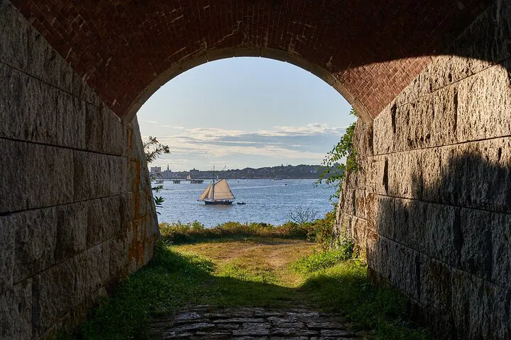 Portland's Private Island Fort Tour: Boat & History!