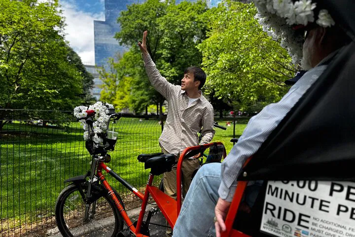 Central Park Pedicab Adventure: Explore NYC's Iconic Heart!