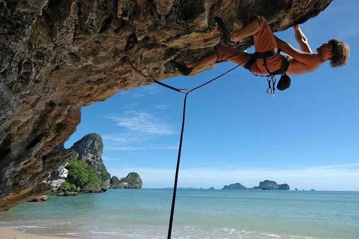 Conquer Krabi's Cliffs: 2-Day Rock Climbing Adventure at Railay Beach