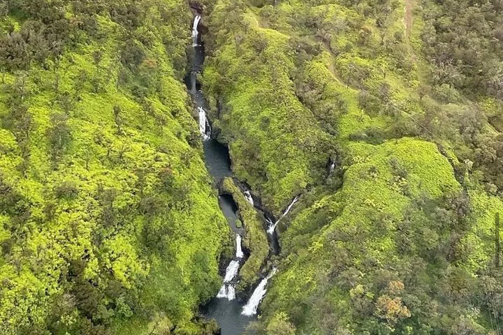 Maui's Majesty: Fly Above Hana Rainforest and Haleakala Crater!