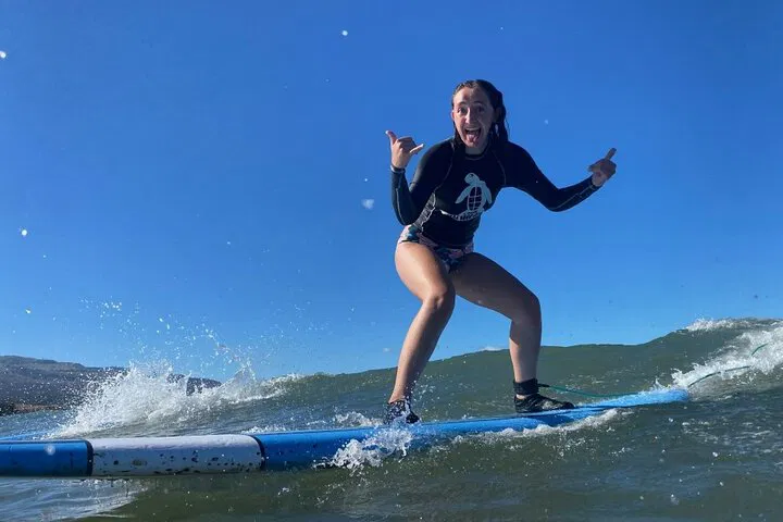 Catch a Wave: Private Surfing Lesson at Kalama Beach!