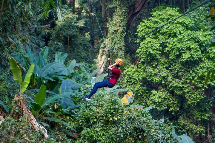 Krabi's Thrilling Heights: Zipline & ATV Adventure Combo!