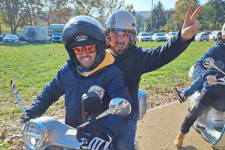 Langhe Electric Vespa Adventure: Wine, Views & Villages!