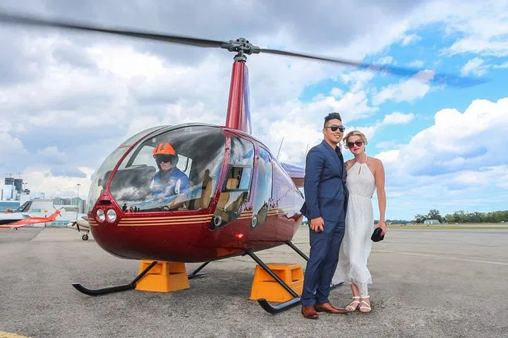 Toronto's Skyline Romance: A Private Helicopter Tour for Two