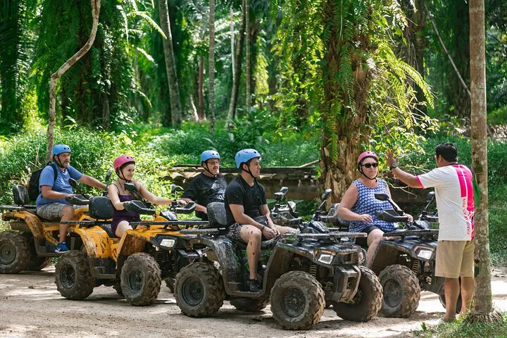 Khao Lak ATV Adventure: Waterfalls, Thai Dinner & Thrilling Ride!