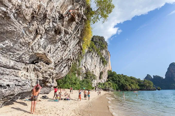 Conquer Railay's Cliffs: Krabi Rock Climbing Adventure