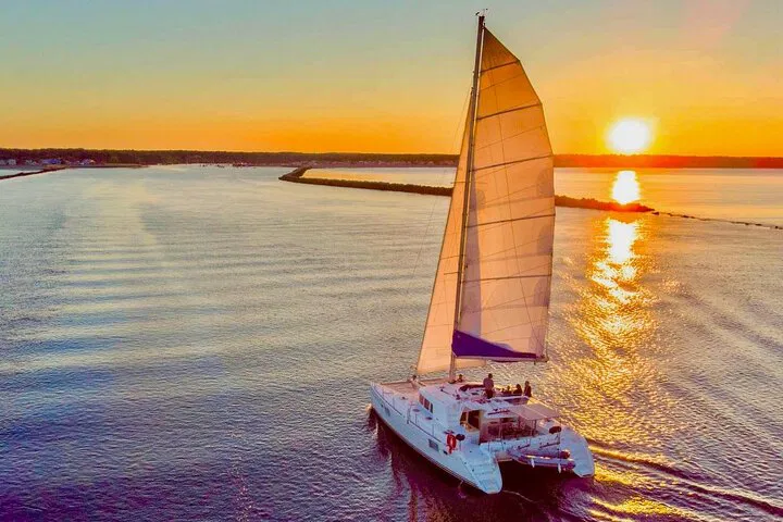 Maine Catamaran Sailing Charter: Luxury Coastal Views