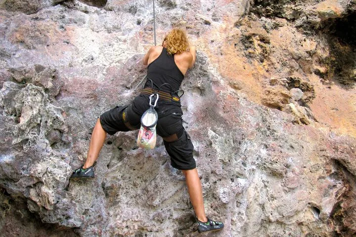 Conquer Krabi's Cliffs: Half-Day Rock Climbing Adventure at Railay Beach