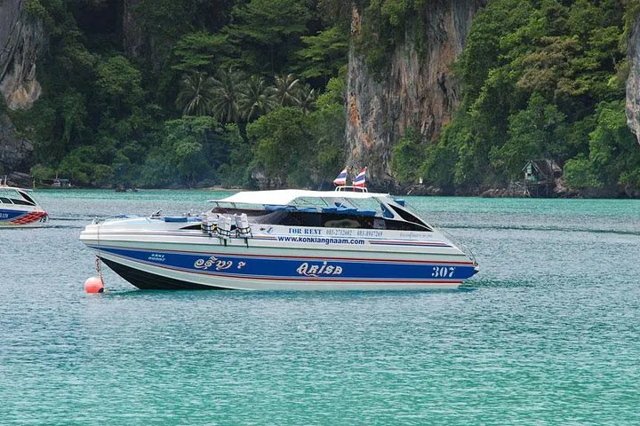 Phi Phi Island Speedboat Adventure: Explore Hidden Beaches & Marine Life!