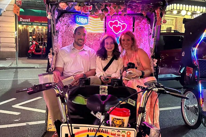 Festive Freedom: Pedicab Adventures to Radio City's Christmas Magic!