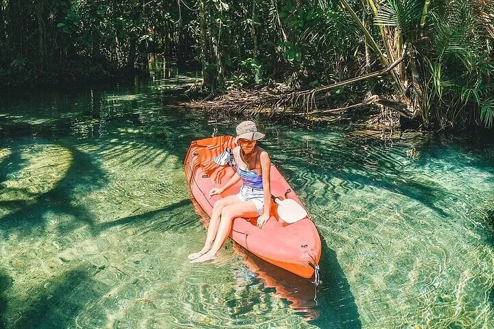Krabi's Clong Rood: Kayak & Swim into Emerald Lagoon Wonders