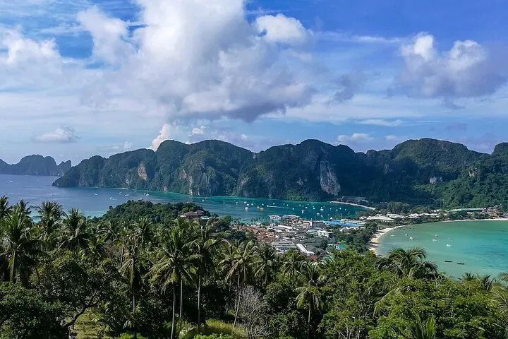 Discover Paradise: Phi Phi & Bamboo Island Catamaran Adventure