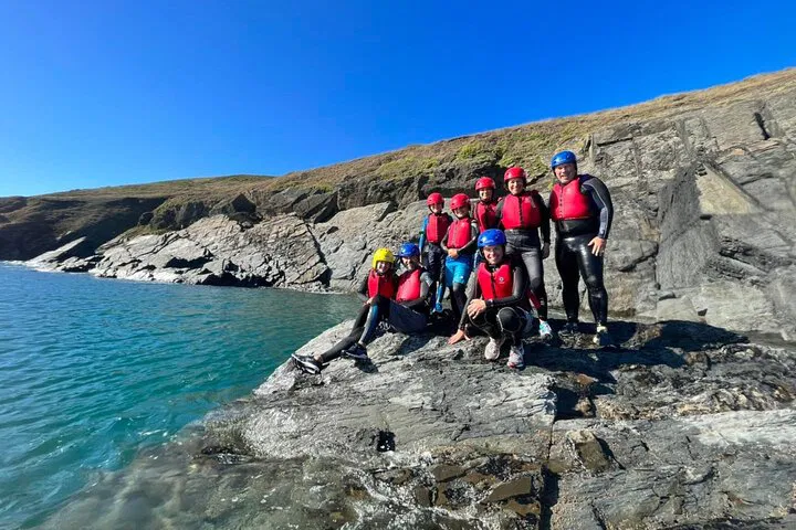 North Devon Coasteering: Cliff Jumps & Sea Caves!