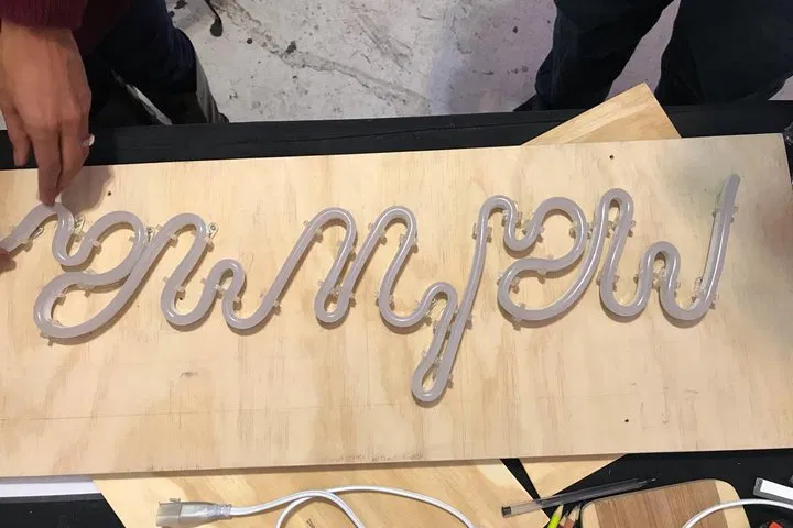Electrify Your Space: A Neon Sign Making Party with Energy Efficiency Chat
