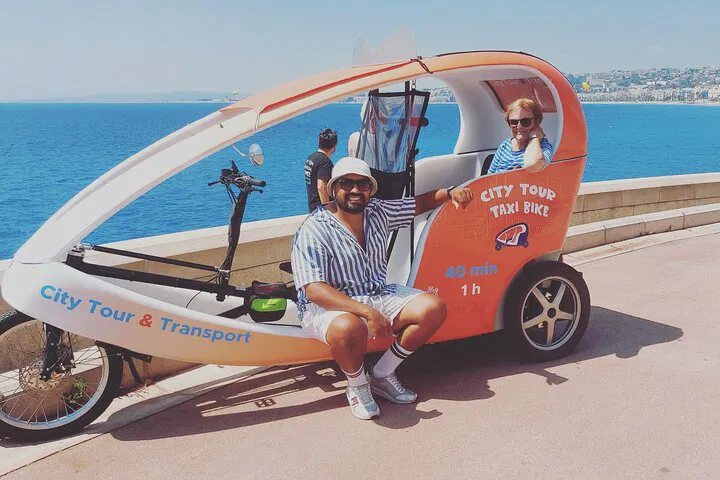 Nice Velotaxi Tour: Eco-Friendly City Highlights