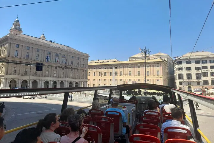 Discover Genoa's Charm: VIP Open-Top Bus Tour Experience