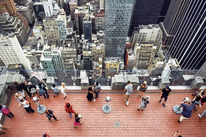 Unveiling NYC: A Whirlwind Walking Tour & Top of the Rock Spectacle