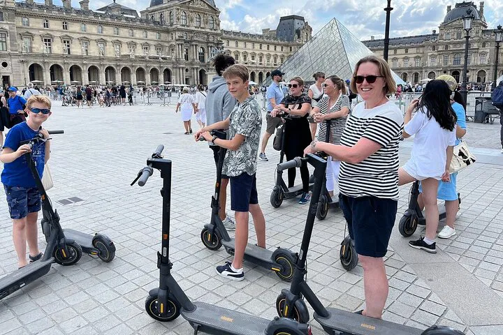 Glide Through Paris: An Electric Scooter Adventure!