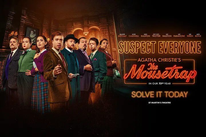 London's 'The Mousetrap' Theatre Show Tickets
