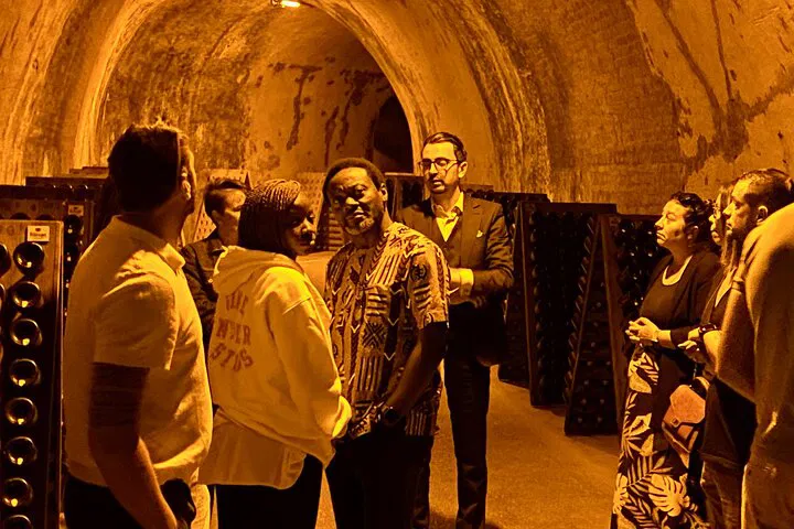 Indulge in Luxury: Ruinart Champagne & Cellar Tour from Paris