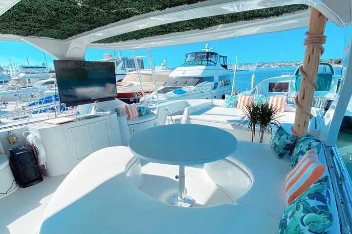 Luxury Yacht Life: San Diego Bay Private Island Tour!