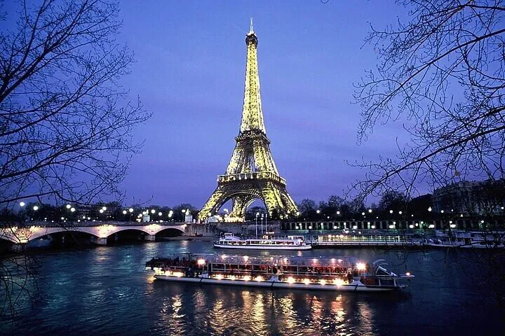 Paris Seine River Cruise: Lights, Dinner & Music!