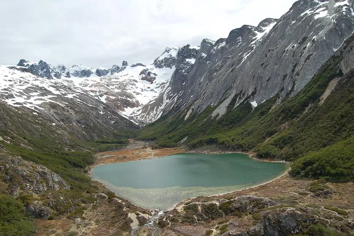 Ushuaia Helicopter Flight: Soar Above Emerald Lagoon's Majesty