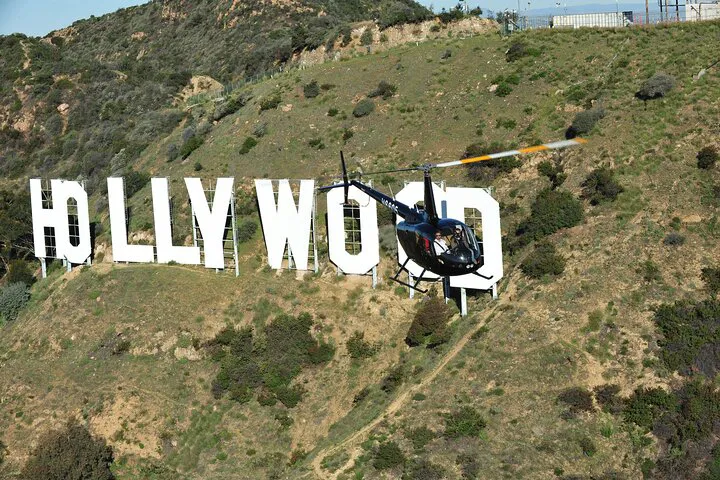 Hollywood from Above: Soar to the Sign on a Private Helicopter Tour