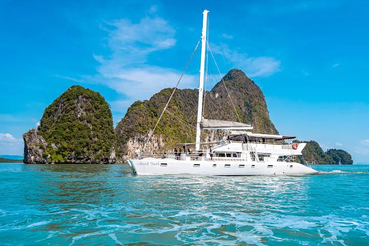 Phuket's Ultimate Catamaran Escape: Coral, Racha & Sunset Cruise