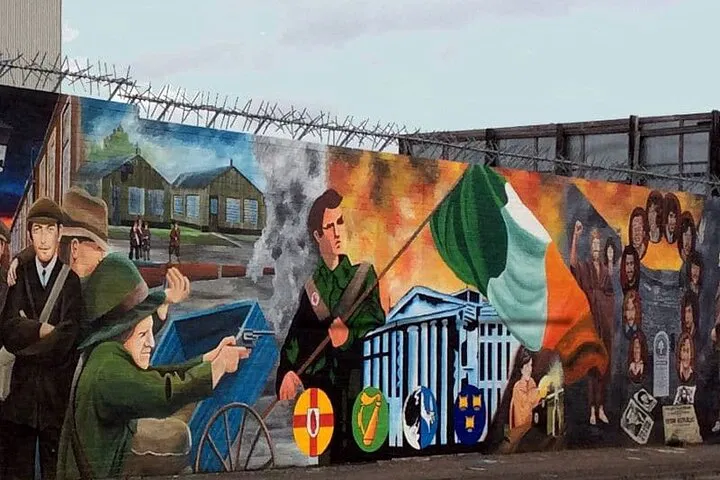 Unveiling Belfast's Past: Falls Road Political Mural Tour