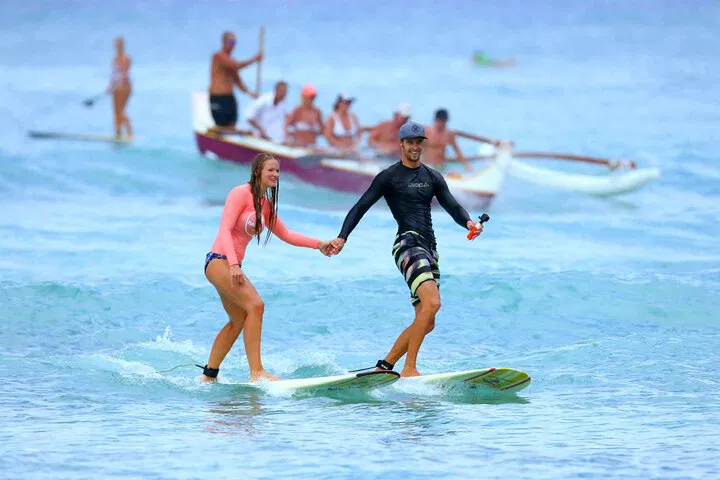 Ride the Waves: Oahu Group Surf Lesson with Photo & Video Package