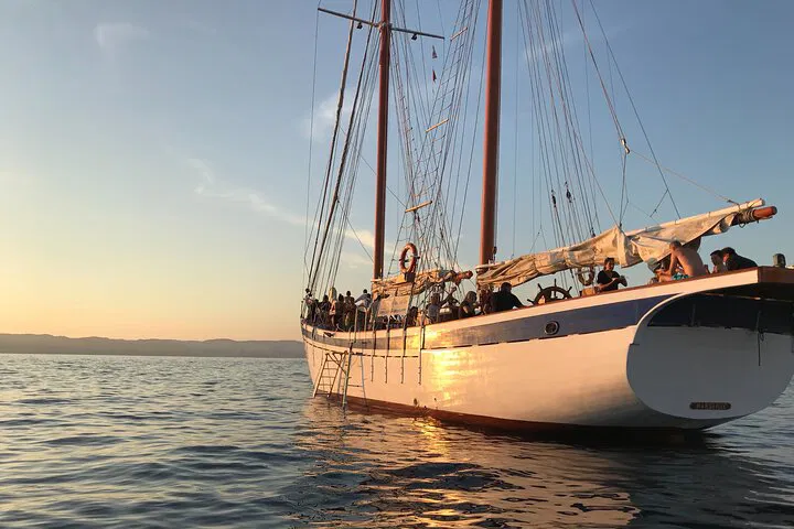 Sunset Serenity: Marseille Evening Cruise with Frioul Archipelago Swim