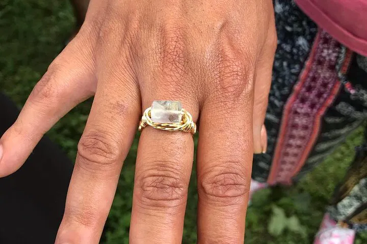 Unleash Your Inner Jeweler: Wire Wrapping Gemstone Rings in Belize!