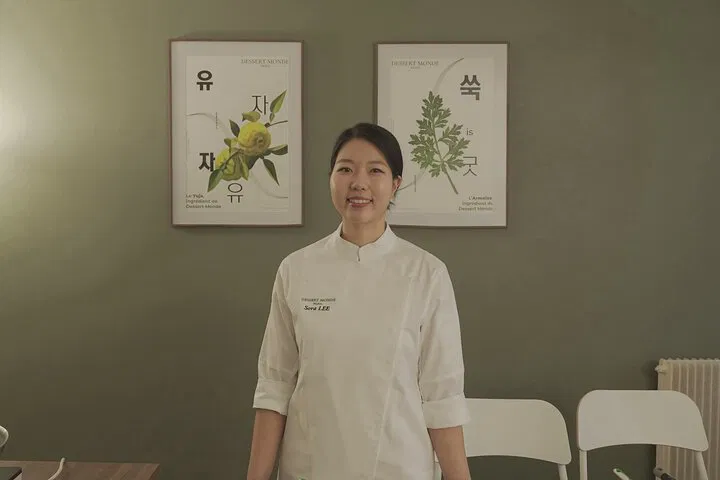 Paris Korean Dessert Class: Black Sesame Verrine