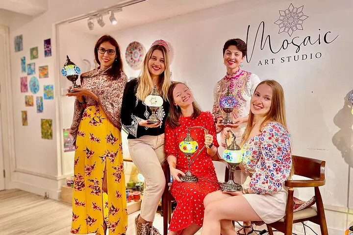 Manhattan Turkish Mosaic Lamp Art Class