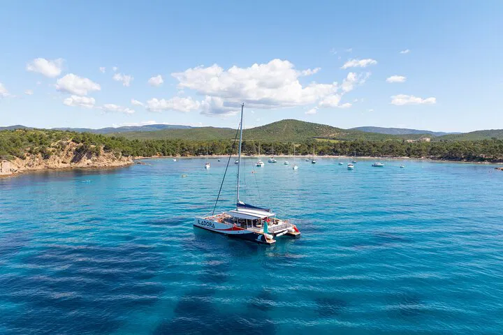 Breganson Bliss: Morning Catamaran Escape on the French Riviera