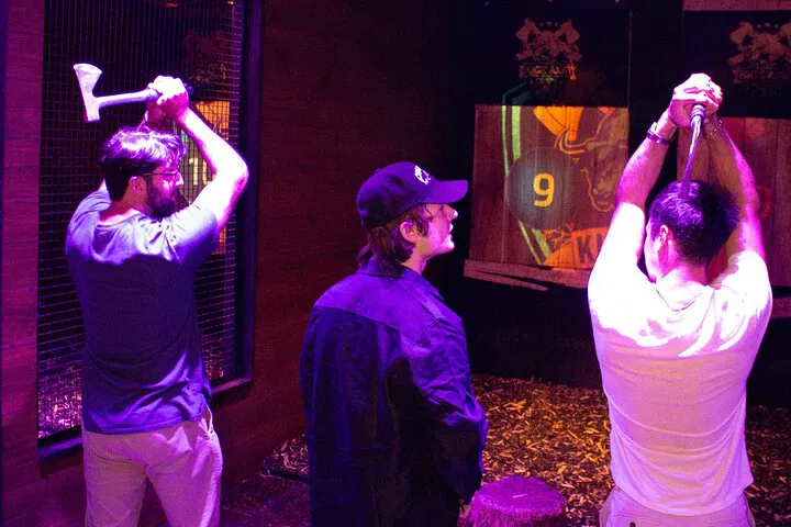 Axe Throwing & Salsa Night in Old City