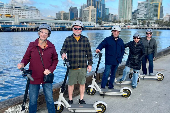 Glide Through San Diego: An Electric Scooter Waterfront Adventure!