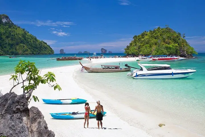 Krabi's 4 Islands: Speedboat Adventure to Paradise