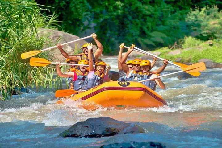 Phuket's Thrilling Combo: Whitewater Rafting & ATV Adventure!