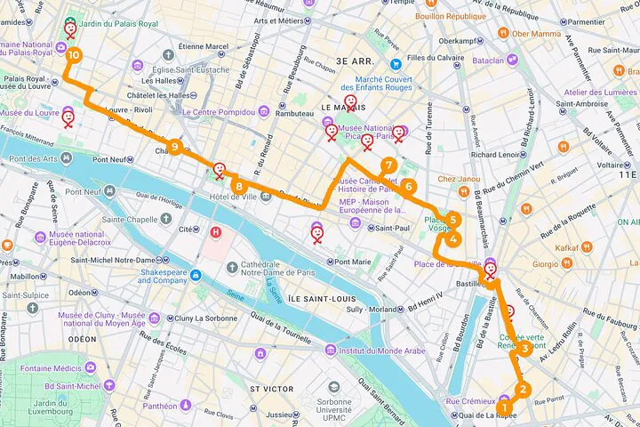 Paris Unveiled: A Self-Guided Historical Walking Adventure