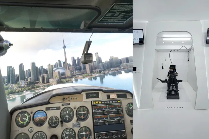 Toronto VR Flight Simulator: Pilot a Plane!