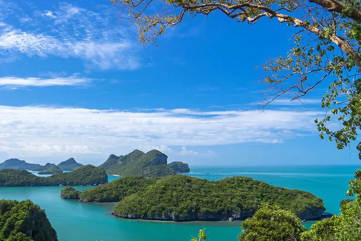 Angthong Park Adventure: Kayak, Snorkel & Island Views!