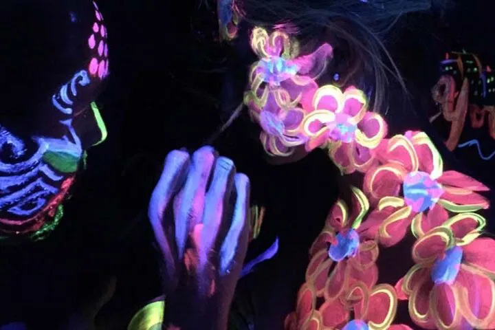 Glow & Connect: UV Body Painting Date in Brooklyn