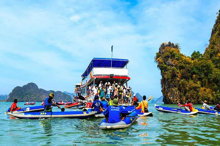 Phang Nga Bay Adventure: Sea Canoeing, James Bond Island, and Buffet Lunch!
